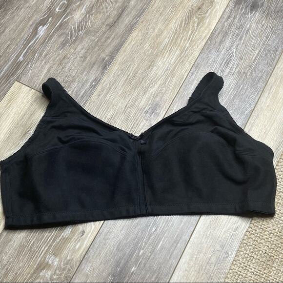 Comfort Choice black soft cup bra black 52C - Picture 1 of 7
